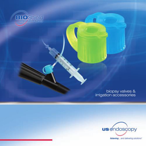 biopsy valves & irrigation accessories