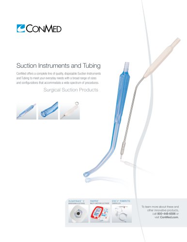 Suction Instruments and Tubing