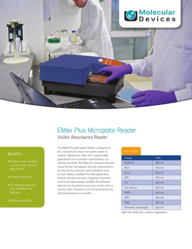 EMax Plus Microplate Reader