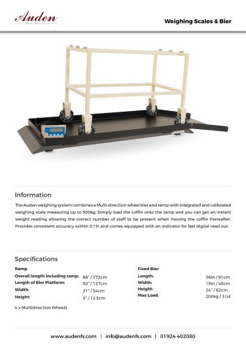 Weighing Scales & Bier