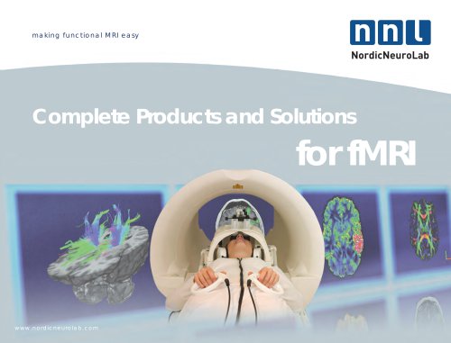 Complete Products and Solutions for fMRI_2014