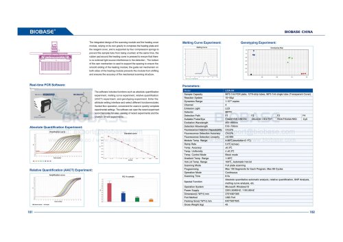 101-102 Fluorescent Quantitative Detection System