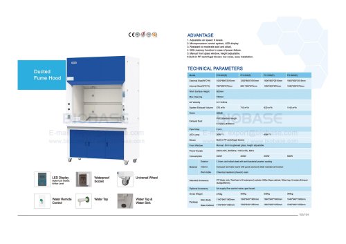 103-104 Fume Hood--FH1000(E)