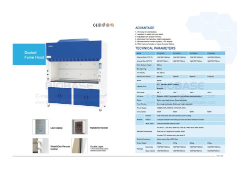 105-106 Fume Hood--FH1000(A)