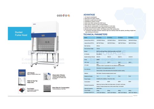 113-114 Fume Hood--FH1000(X)
