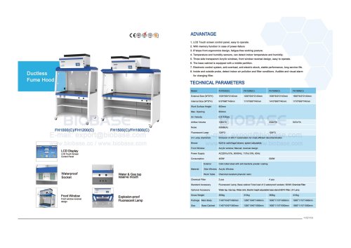 115-116 Fume Hood--FH1000(C)