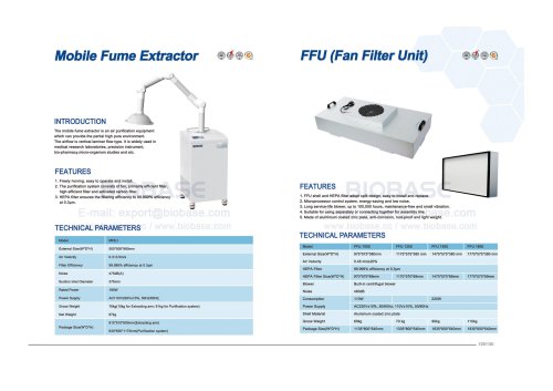 129-130 Mobile Fume Extractor MFE-I