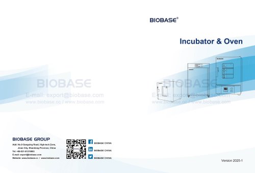 20250825  Incubator & Oven