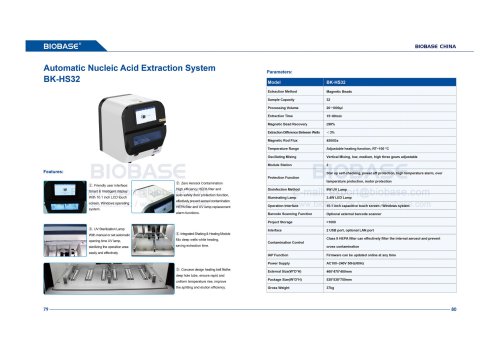 79-80 Nucleic Acid Extraction System-BKHS32