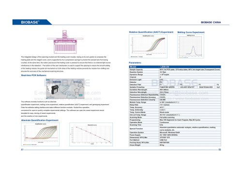 BIOBASE Fluorescent Quantitative Detection System  LEIA-X4