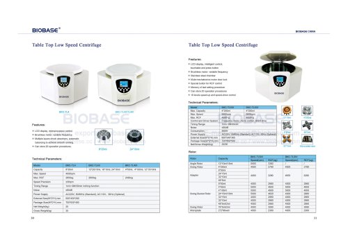 BIOBASE Table Top Low Speed Centrifuge