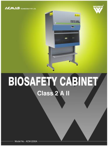 Biosafety Cabinet Class 2 A II