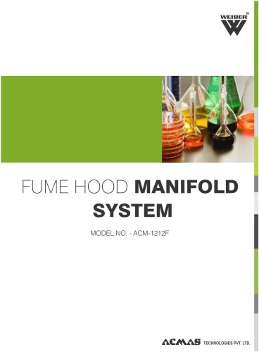 Fume Hood Manifold System (ACM-1212F)