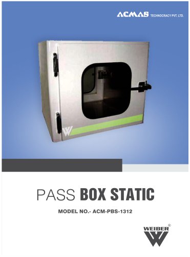 Pass Box Static  (ACM-PBS-1312)