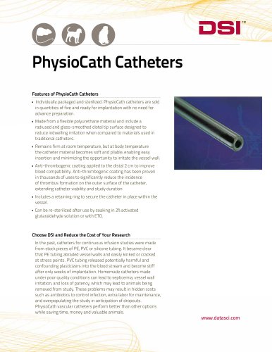 PhysioCath Catheters