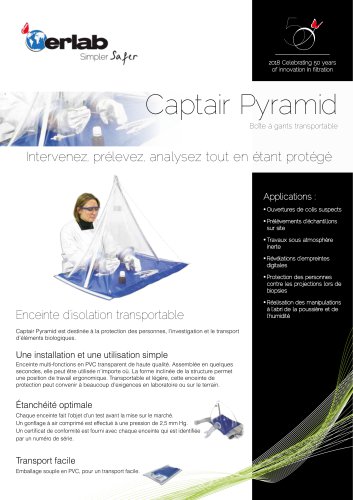 Captair Pyramid - Boîte à gants transportable