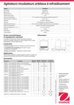 Agitateurs-incubateurs orbitaux à refroidissement - 2