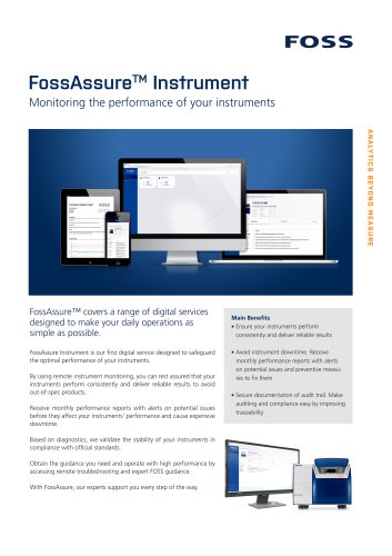 FossAssureTM Instrument