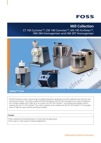 Mill Collection Brochure