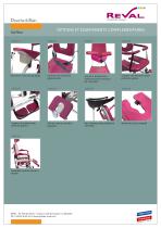 SOFLEX II - Fauteuil de douche & toilette à hauteur variable hydrolique - 3