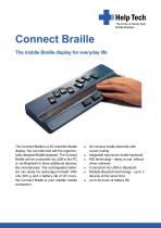 Connect Braille - the mobile Braille display for everyday life