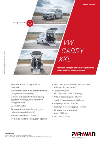 VW CADDY XXL