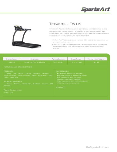 Treadmill T615