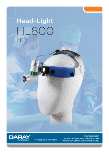 HL800 - LED Surgical Head Light