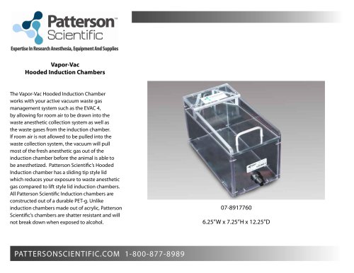 Vapor Vac chamber Brochure