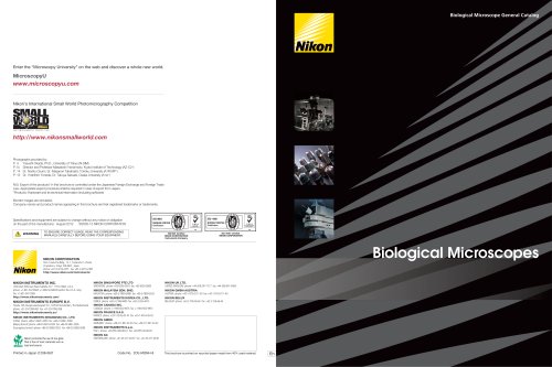 Biological Microscopes