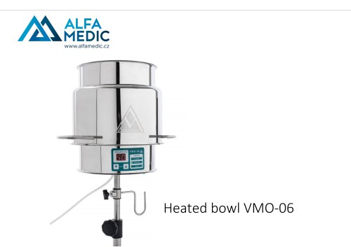 Heated bowl VMO-06