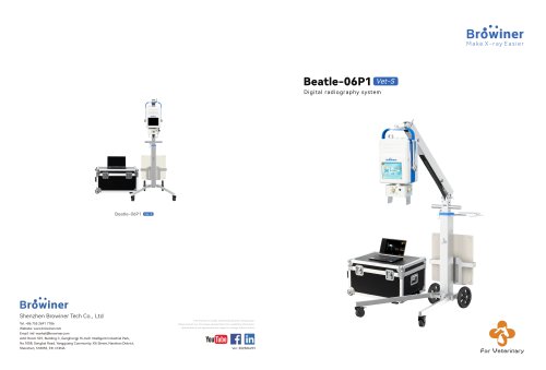 Browiner Veterinary X-ray System Beatle-06P1(Vet-S)