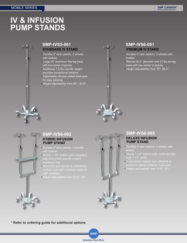 IV Stand - 5 Wheel Base