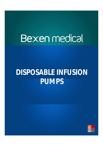 DISPOSABLE INFUSION PUMPS