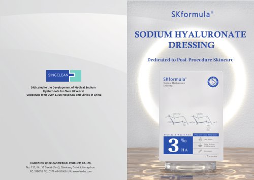 SKformula HA Dressing for Post-Procedure Skincare MASK-1