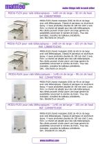 MODU-FLEX CHARIOTS MODULAIRES AVEC TIROIRS - 6