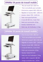 SPARKE POSTES DE TRAVAIL MOBILES - 3