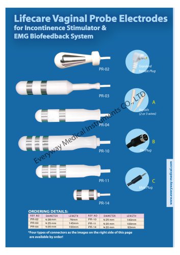 Lifecare Vaginal Probe Electrodes