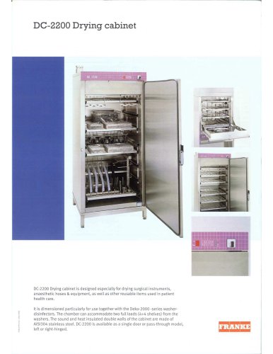 Drying Cabinet - DEKO CD-2200