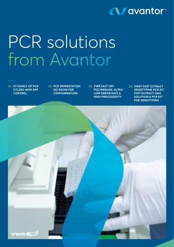 PCR solutions from Avantor