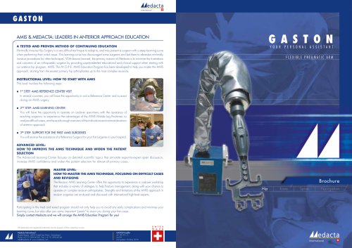 GASTON leaflet