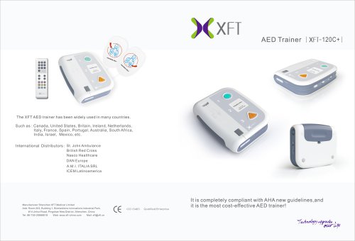 XFT-120C+ AED Trainer