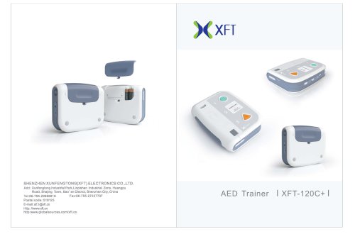 XFT-120C+ Automatic External Defibrillator Trainer