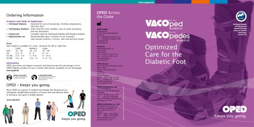 Brochure Foot Range Diabetic