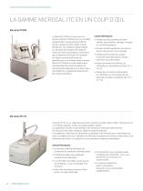 MicroCal ITC range - 10