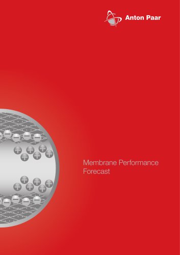 Membrane Performance Forecast