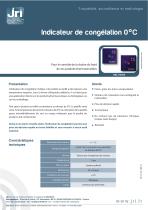 INDICATEUR DE CONGÉLATION 0°C - 1