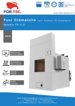 Crématoriums pour animaux mod. FIDO & FD 4.0