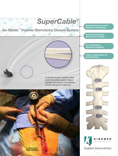 SuperCable Sternotomy Closure