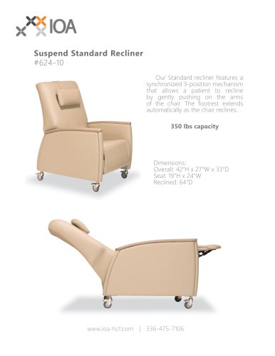 Suspend Standard Recliner #624-10